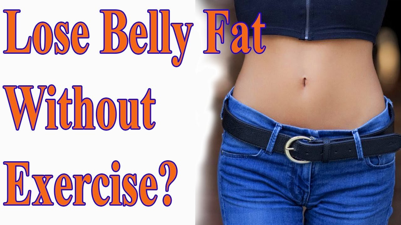 How to Lose Belly Fat Without Exercise? BellyFatZone