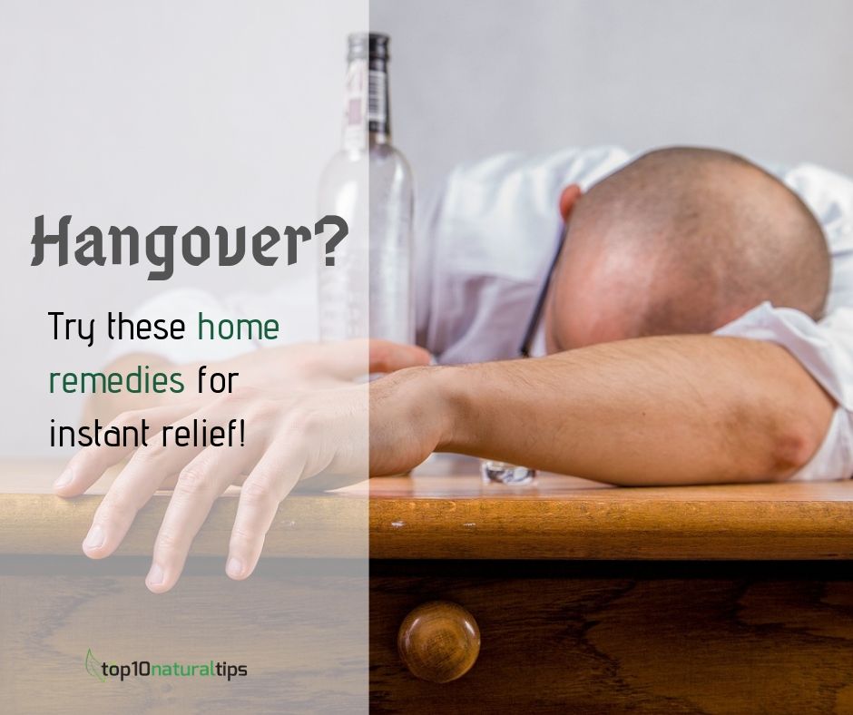 How to get rid of a hangover fast at home