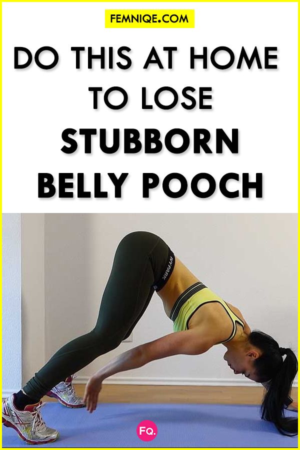 How to Lose Belly Pooch Fast (10 Minute Workout + Meal ...