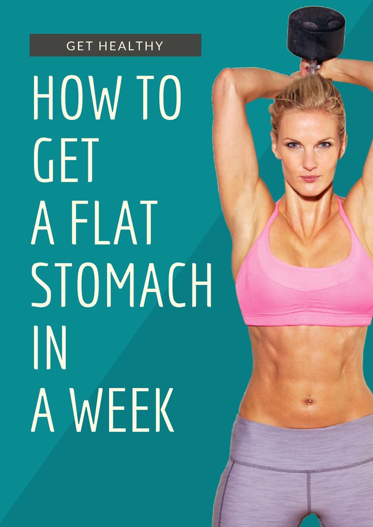 How to Get a Flat Stomach in A Week