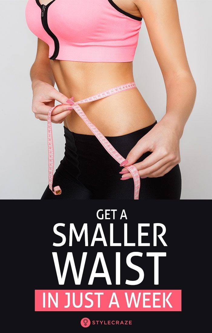 How To Get A Smaller Waist In Just A Week: Has a slim ...