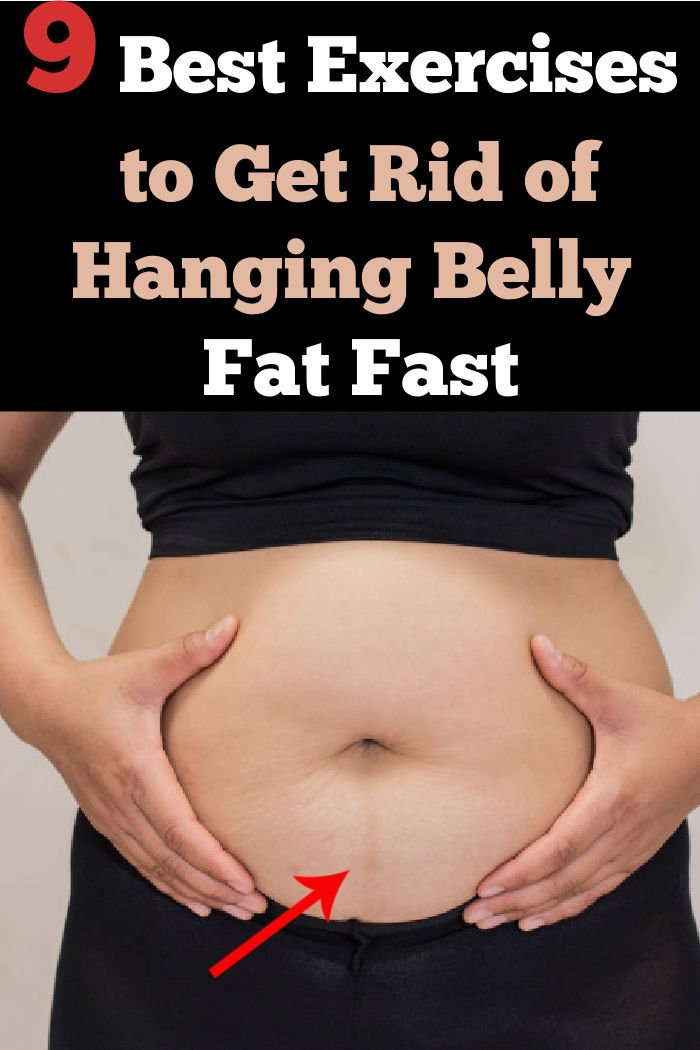 9 Best Exercises to Get Rid of Hanging Belly Fat Fast at Home