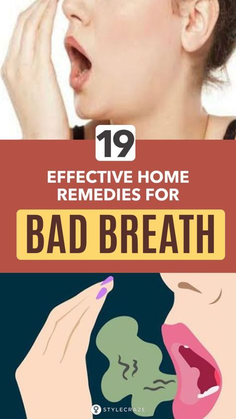 20 Effective Home Remedies For Bad Breath