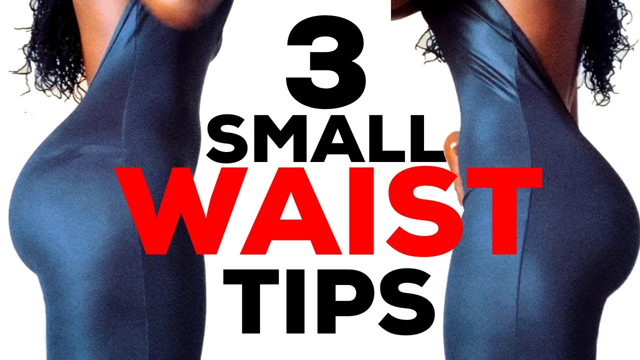 How To Get A SMALLER Waist and FLAT Stomach Naturally