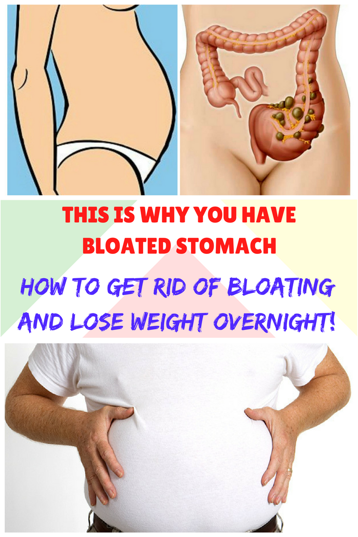 THIS IS WHY YOU HAVE BLOATED STOMACH AND HOW TO GET RID OF BLOATING AND ...