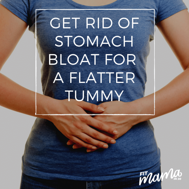 Get Rid of Stomach Bloat for a Flatter Tummy