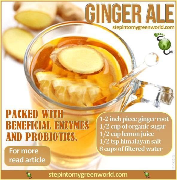 Stomach Aches: Ginger Ale And Stomach Aches