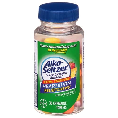 Alka Seltzer Heartburn And Gas Chews Side Effects